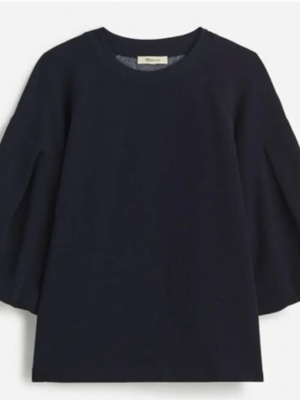 Madewell Puff Sleeve Sweatshirt Tee